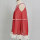 Hot Sell Boutique Vintage Red Striped Girl Dress